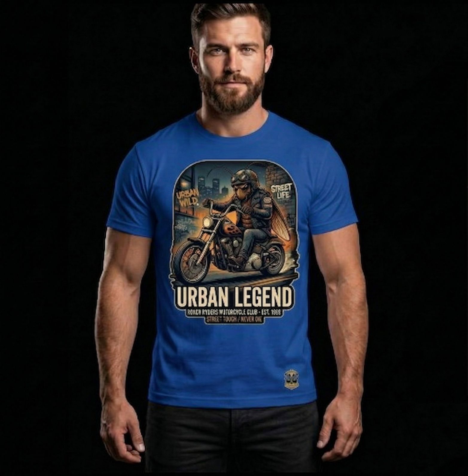 T-SHIRT TONGERET URBAN LEGEND ROACH RYDER
