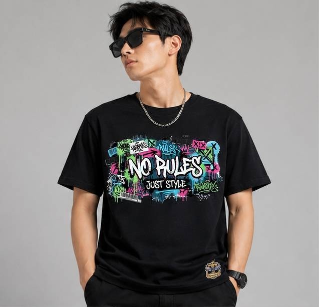 T-SHIRT TONGERET NO RULS 1