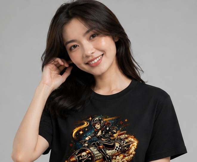 T-SHIRT TONGERET Rocket Girl Edition