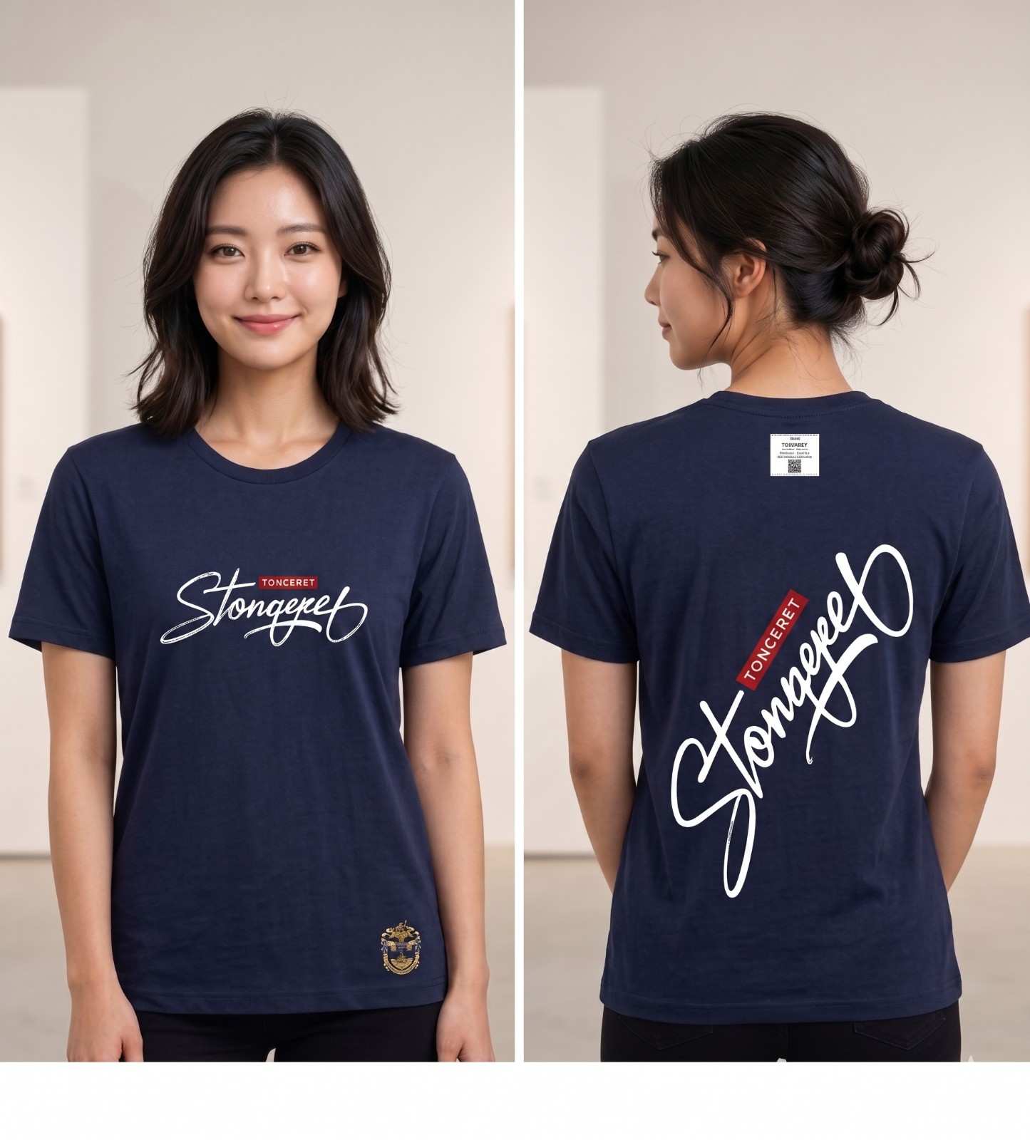 T-SHIRT TONGERET Signature Script"
